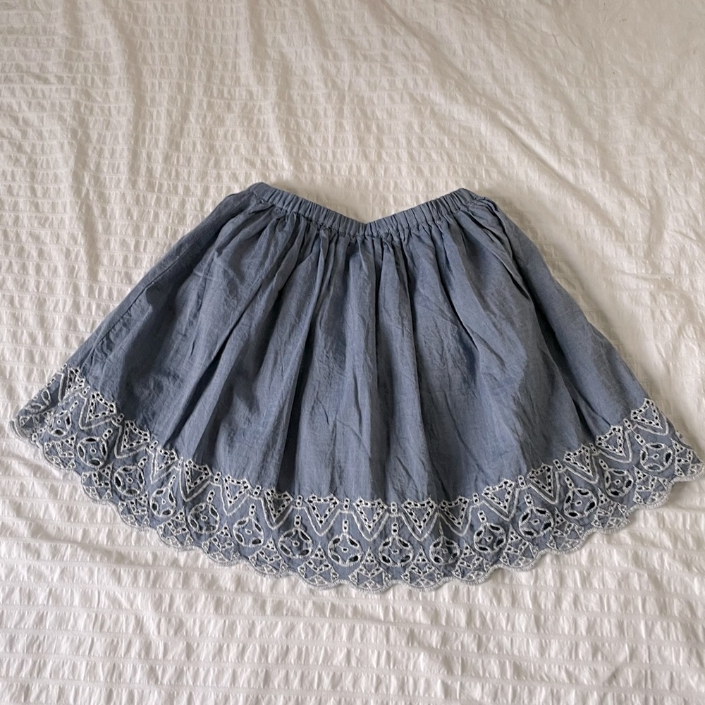 gap kids eyelet skirt